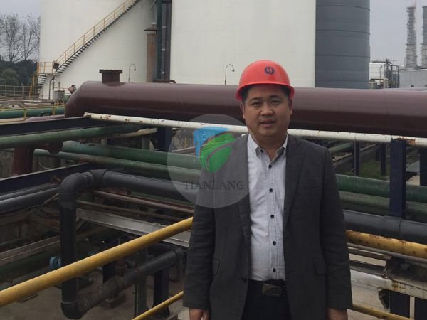 Fertilizer sewage treatment plant